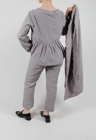 Straight Leg Trousers inTaupe