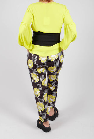 Peg Trousers in Yellow