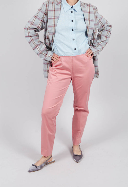 Bright Trousers in Brick Dust