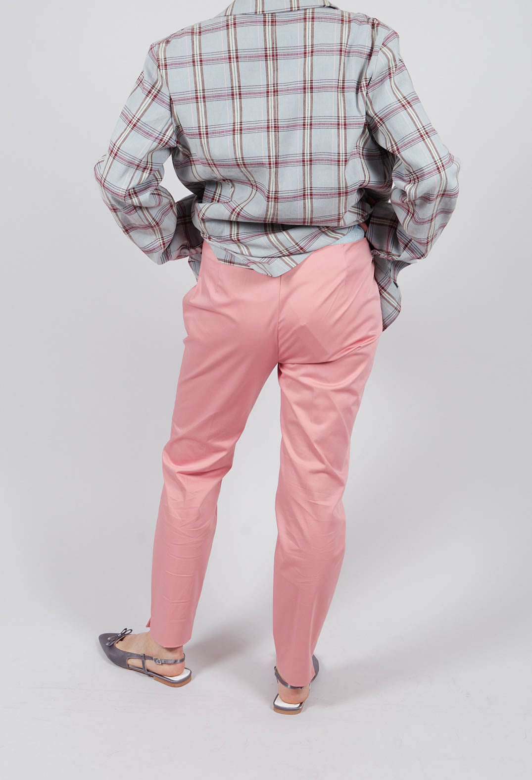 Bright Trousers in Brick Dust