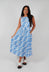Sleeveless Dress in Sapphire