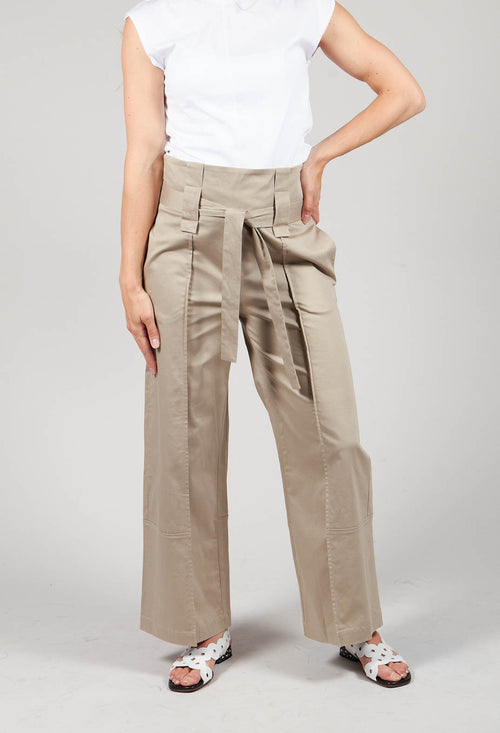 Wide Leg Trousers in Corda