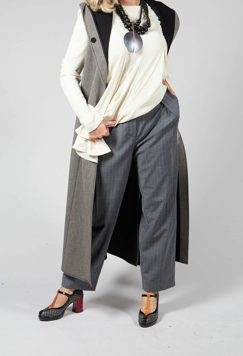 Tailored Trousers in Asfalto