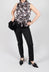 Skinny Leg Trousers in Modica Black