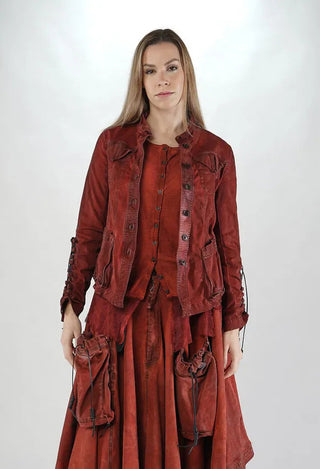 PRE-ORDER - Button Through Jacket in Lagoon Medium (Pictured in Crab Light) - 2061107