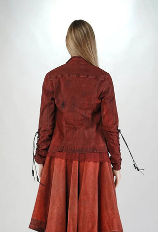 PRE-ORDER - Button Through Jacket in Crab Medium (Pictured in Crab Light) - 2061107