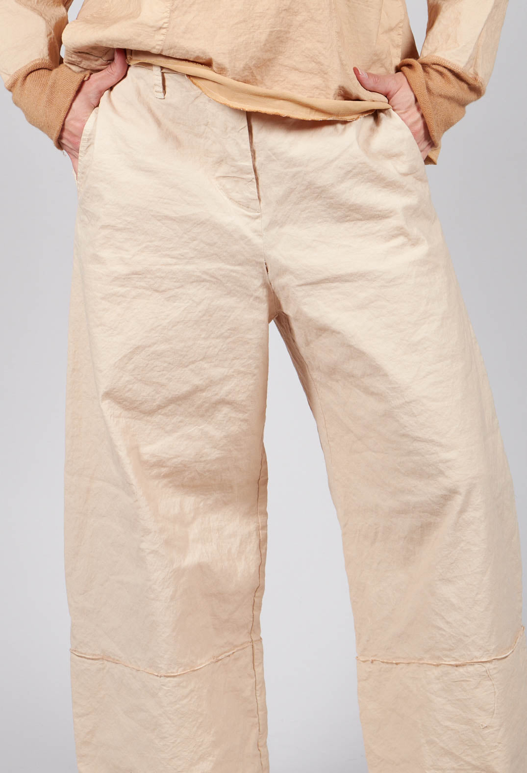 Wide Leg Trousers in Juta