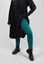 Paderbote Skinny Leg Trousers in Fidel Green