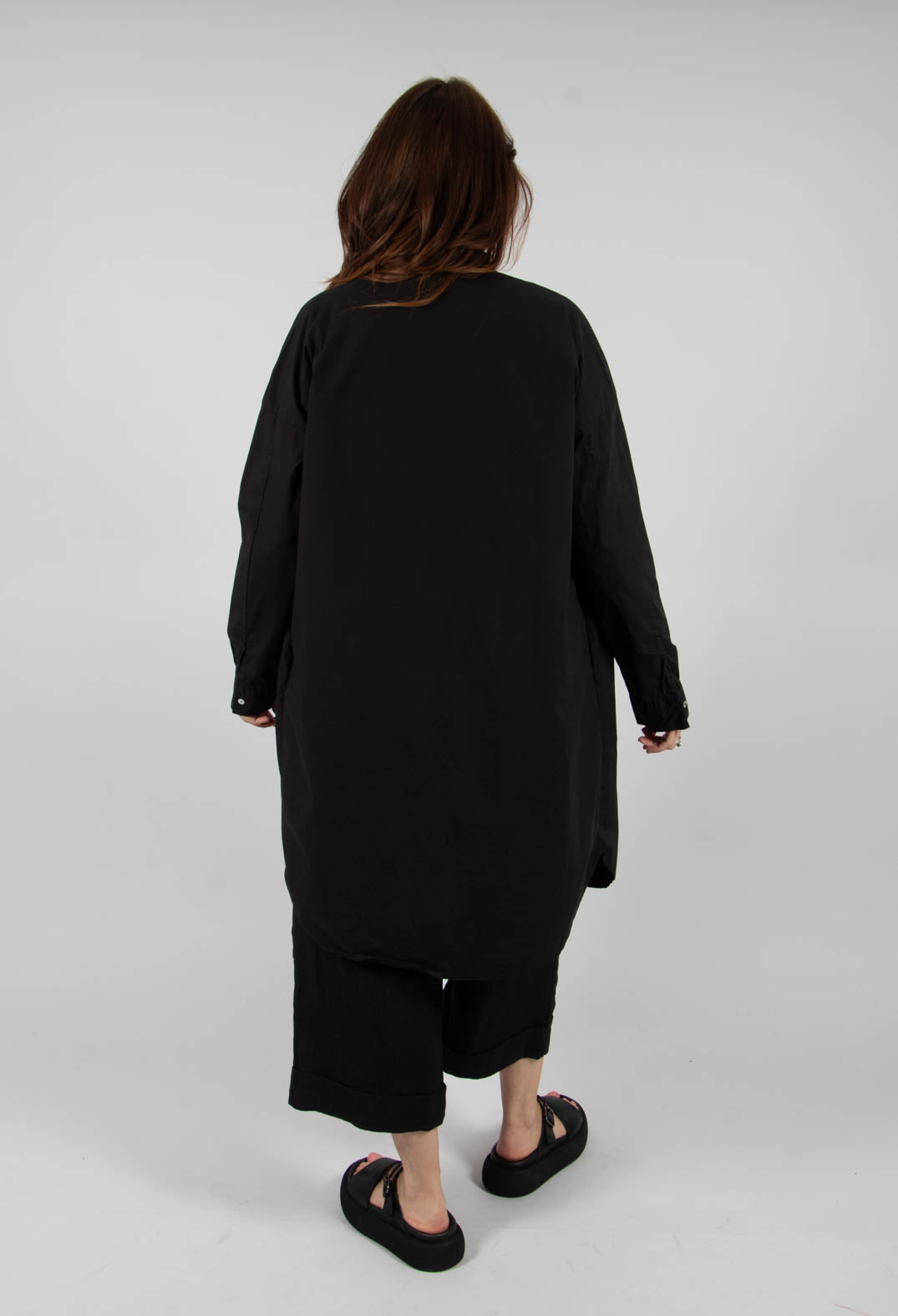 Long Coreana in Black