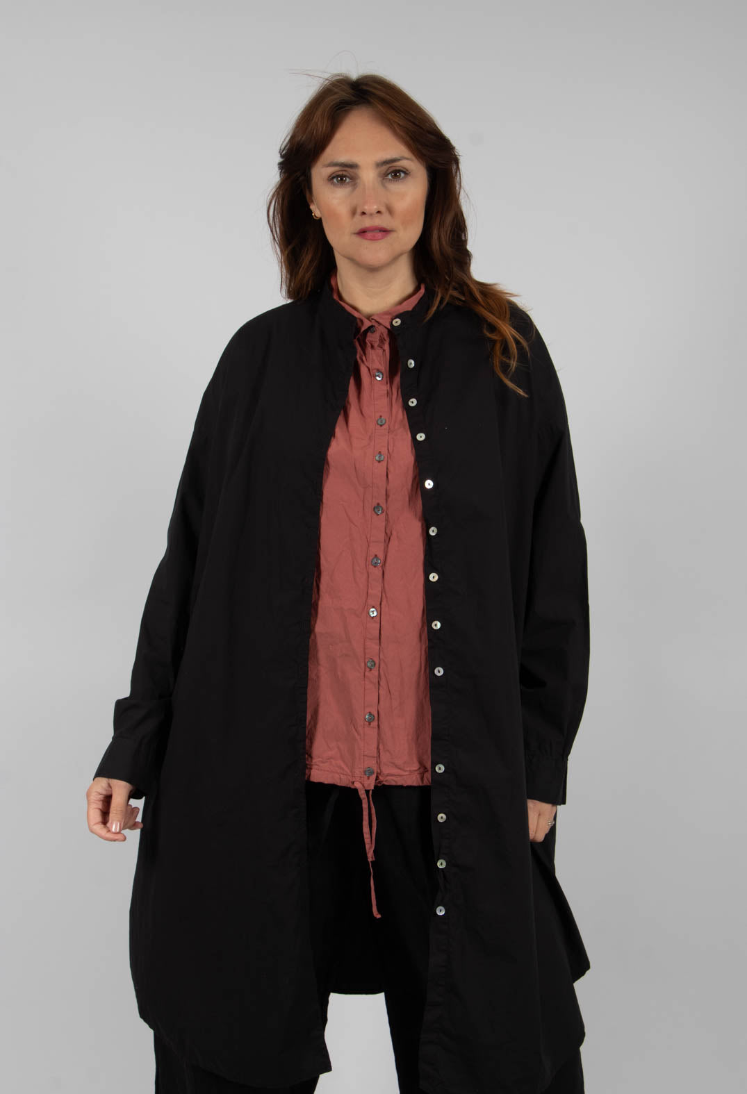 Long Coreana in Black