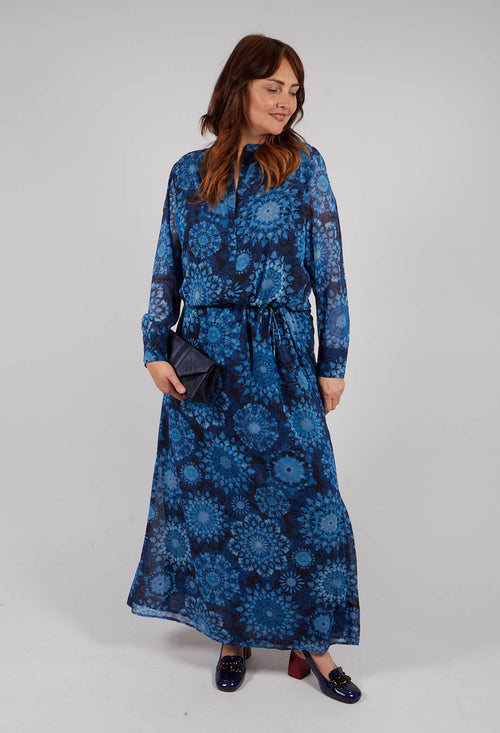 Ava Shirt dress with Tie Gathered Waist