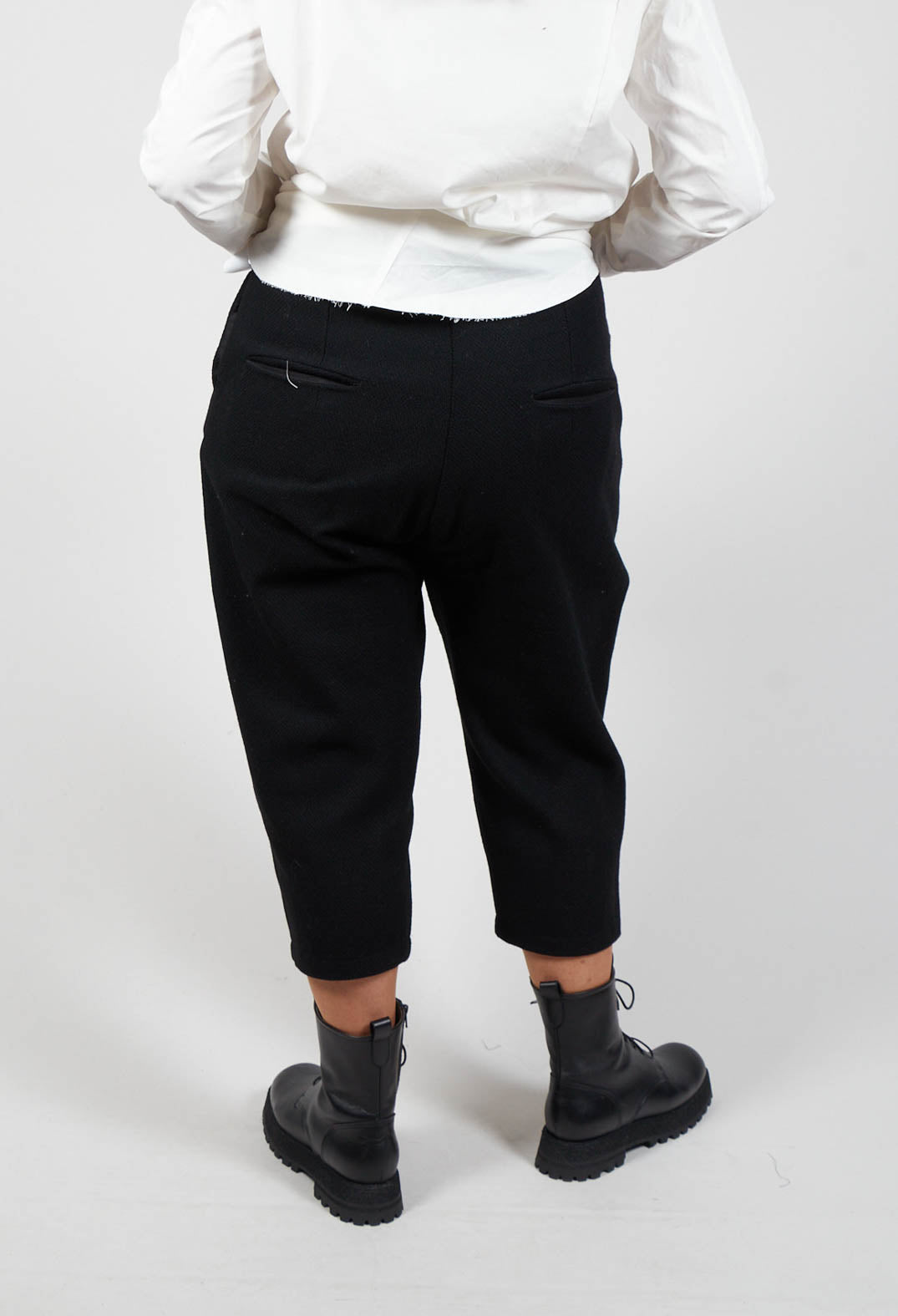 Textured Smart Trousers in 9000