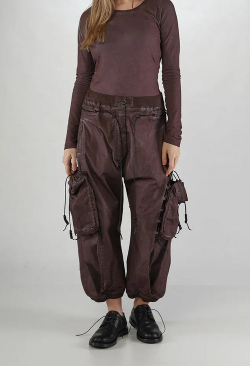 PRE-ORDER - Feature Pocket Trousers in Crab Cloud (Pictured in Flamingo Cloud) - 2600101