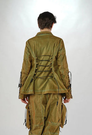 PRE-ORDER - Button Through Jacket with Feature Pockets in Flamingo Cloud (Pictured in Lagoon Cloud) - 2601113