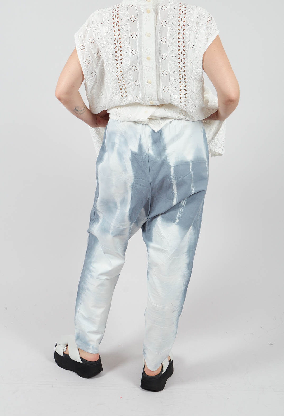 Gelder Trousers in Wind Blue