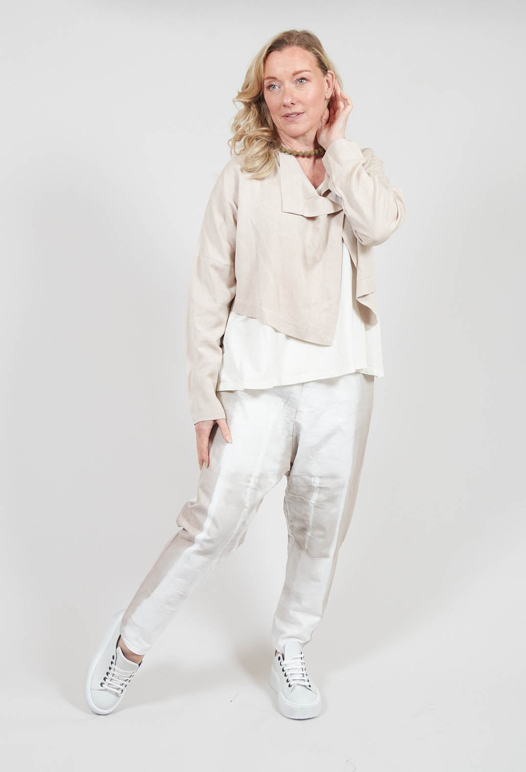 Gelder Trousers in Kiesel Beige
