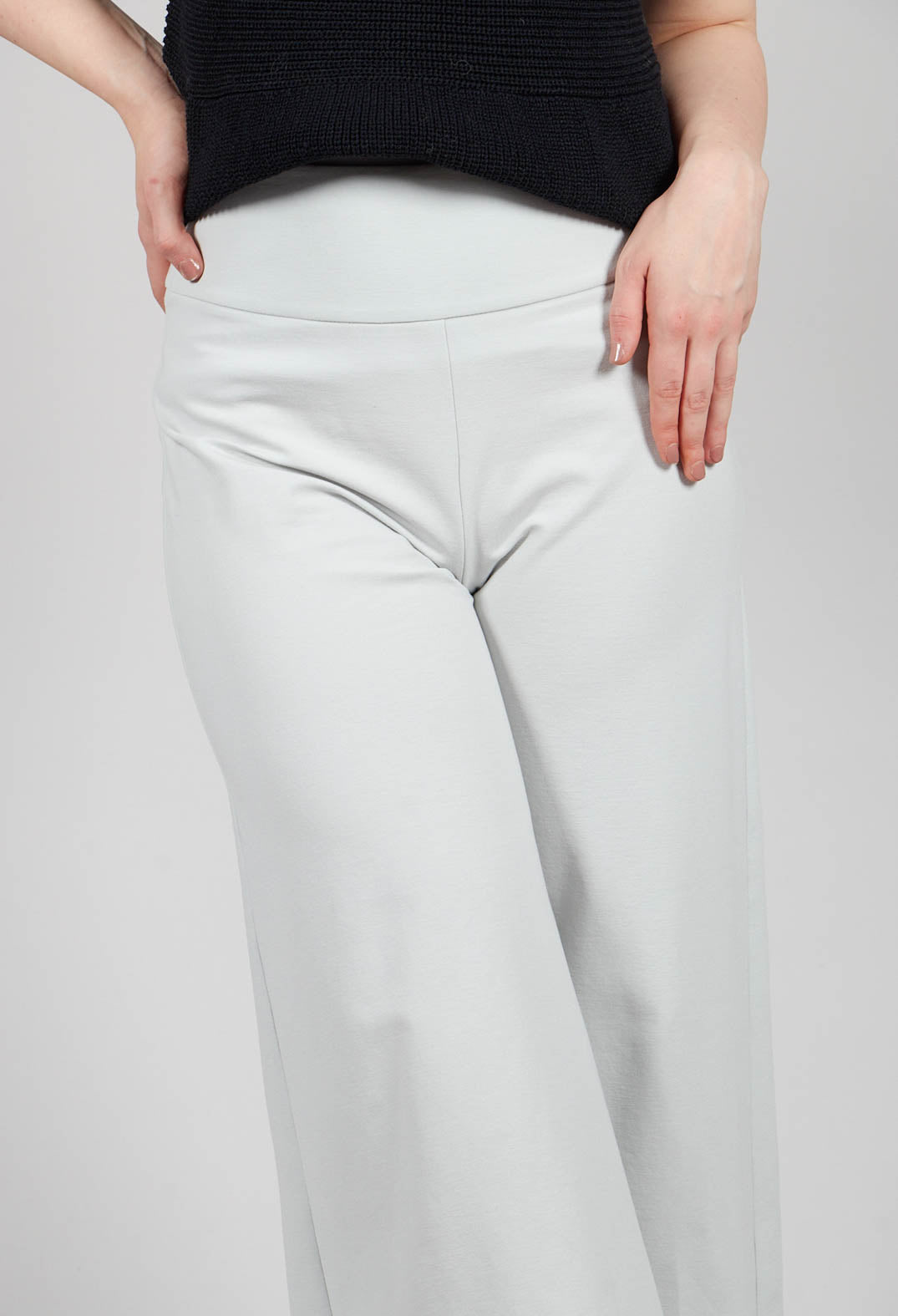 Jersey Culottes in Light Grey