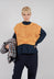 Knitted Vest in Orange