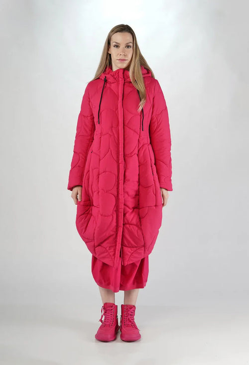 PRE-ORDER - Quilted Tulip Coat in Dark Grey (Pictured in Lotus) - 3191203