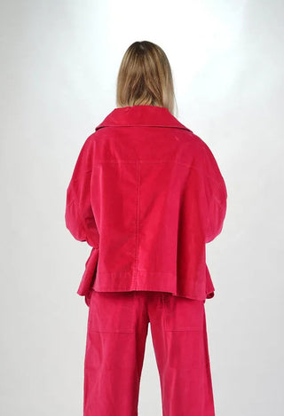 PRE-ORDER - Short Jacket with Feature Pockets in Dark Grey (Pictured in Lotus) - 3231101