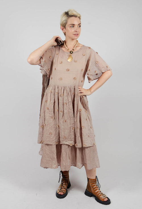 Ekanta Dress in Pearl Grey