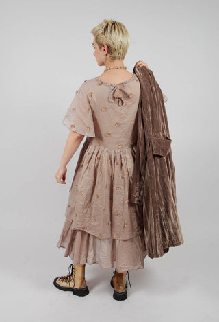 Ekanta Dress in Pearl Grey