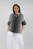 Faly Shirt in Off White and Night Stripe