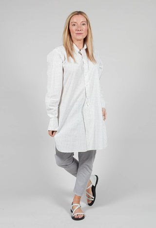 Unisex Charles Shirt in Natural Check