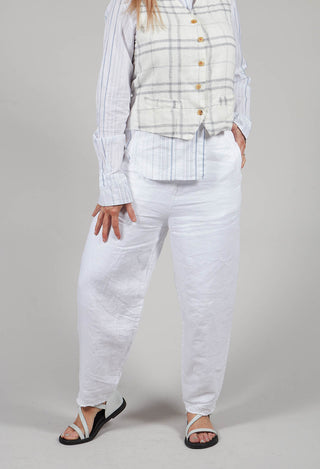 Peregrina Trousers in White