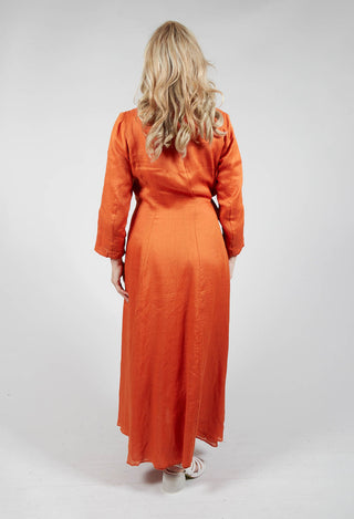 Ho Dress in Unique Orange