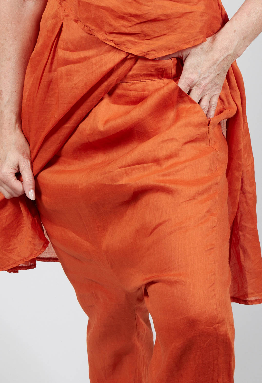 Bibiani Trousers in Unique Orange