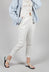 Slim Fit Jeans in Off White