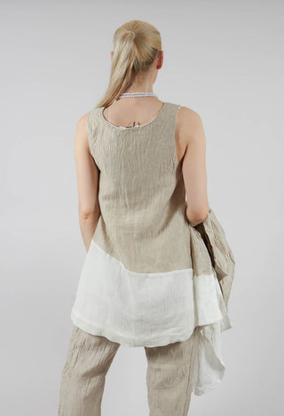 Marie Lou Tunic in Beige