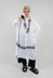 Longline Shirt Dress in White