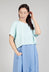Cropped T-Shirt in Jade