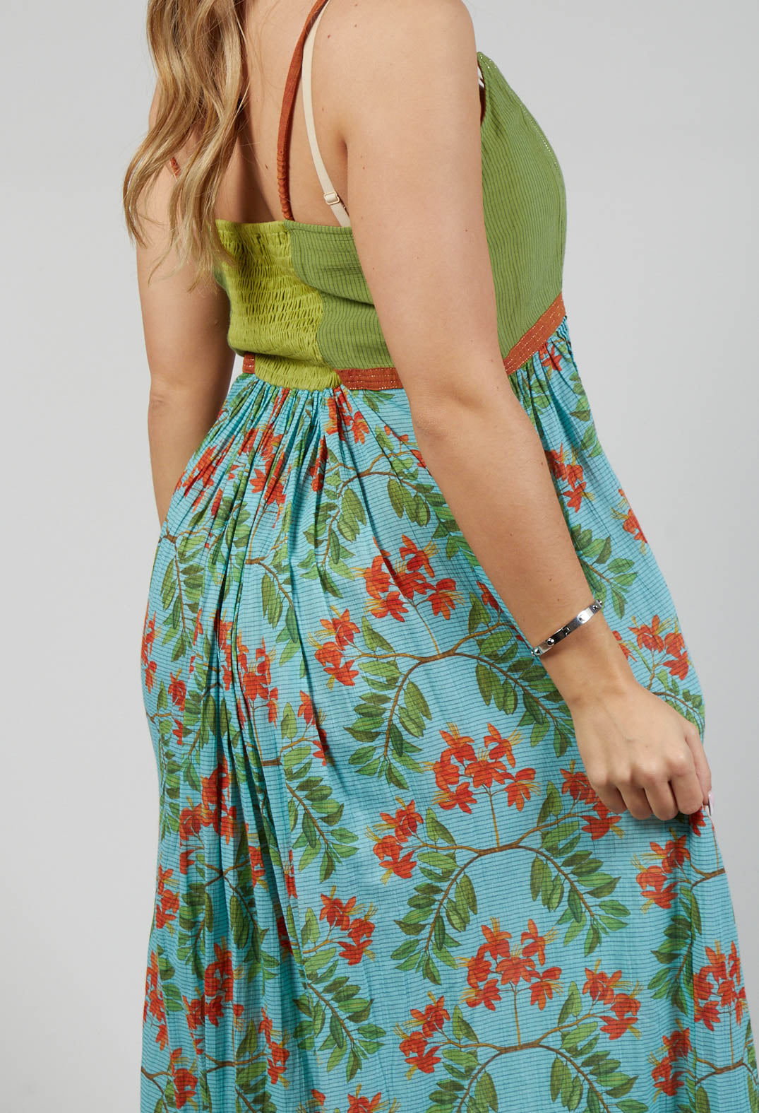 Veronica Roheda Dress in Blue Haze