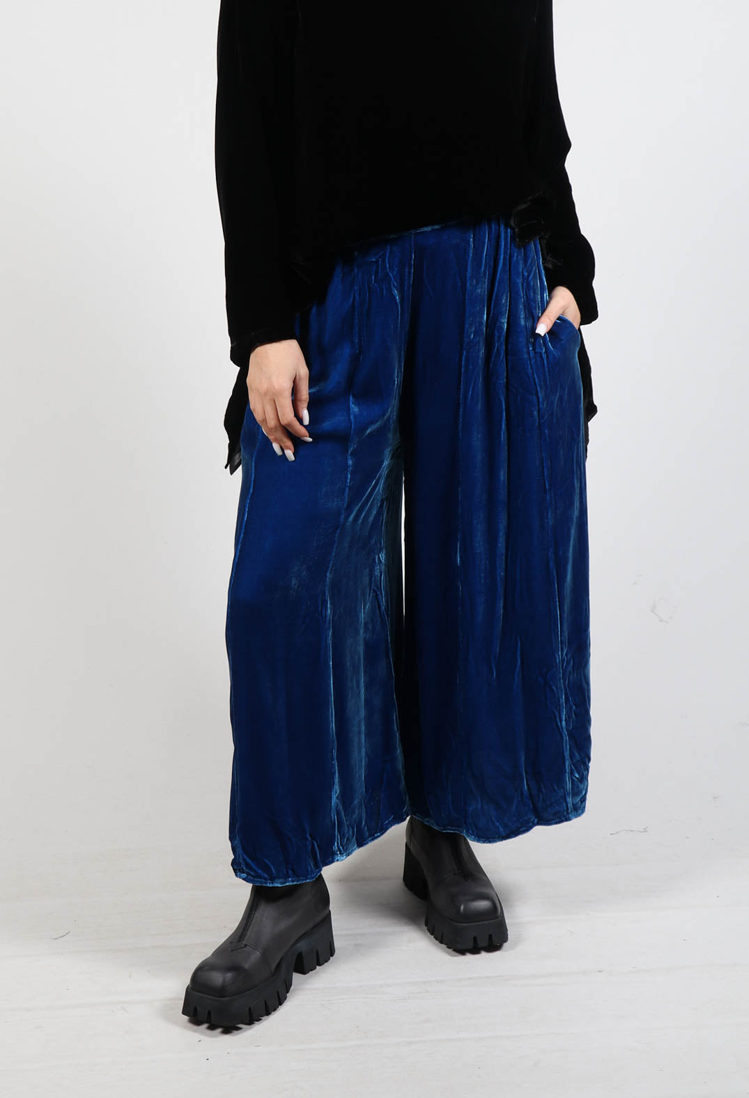 Emma Pants in Lapis