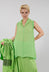 Lightweight Vest Top in Lime