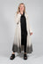 Long Ombre Coat in Cotone Degrade Sand