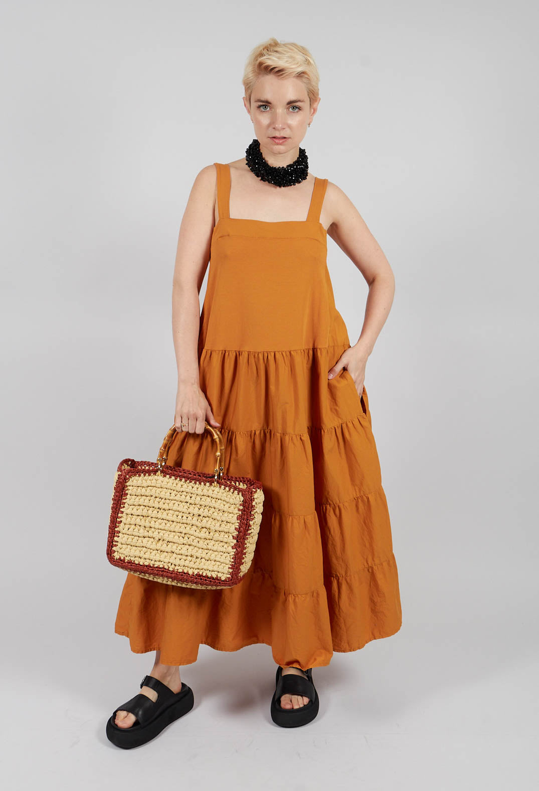 Galassia Dress In Ambra