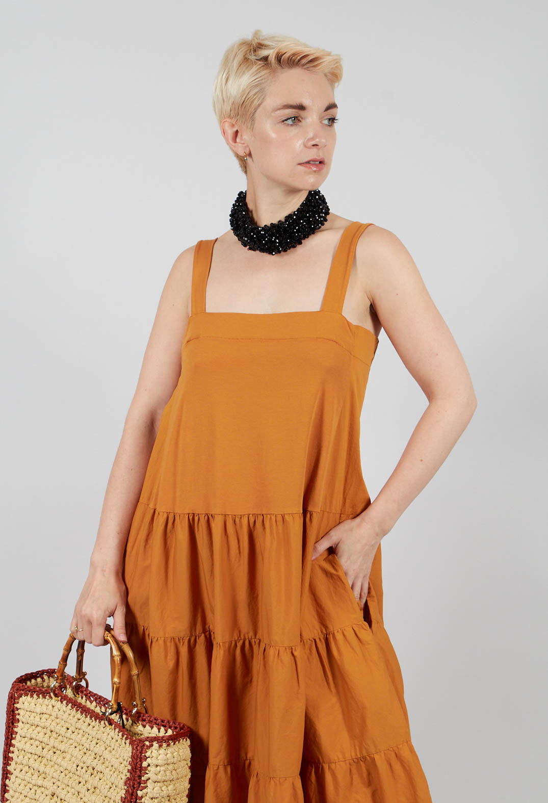 Galassia Dress In Ambra