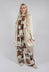 Treasury Drape Coat in Cream
