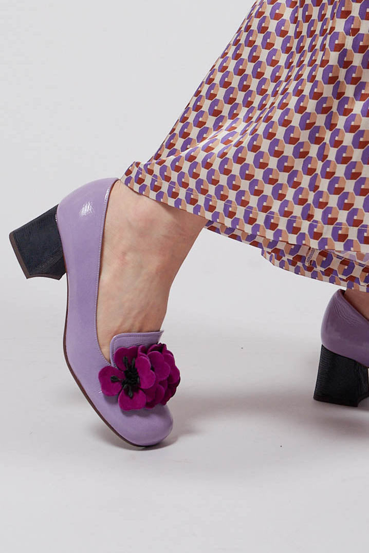 Mukai Heel in Purple