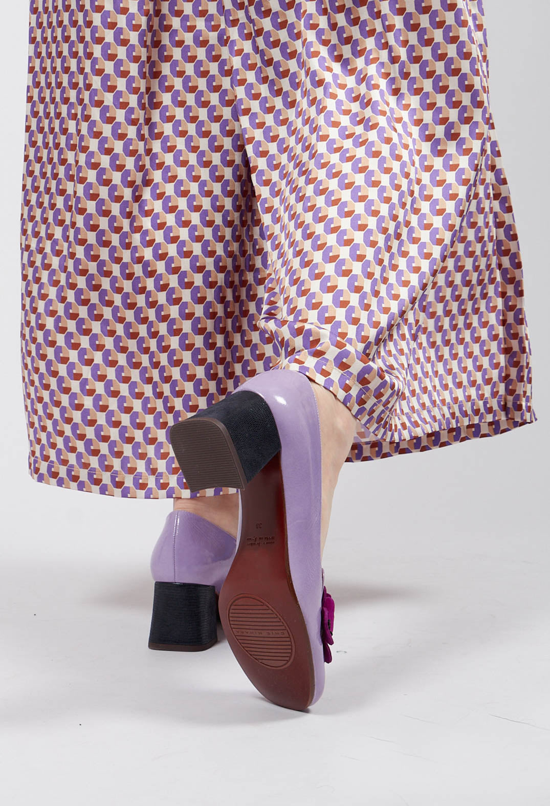 Mukai Heel in Purple