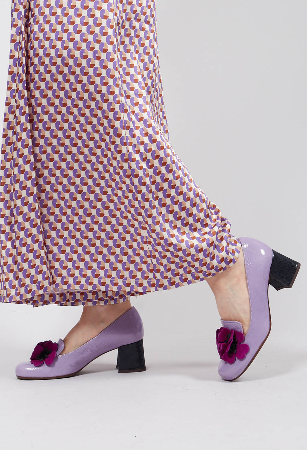 Mukai Heel in Purple