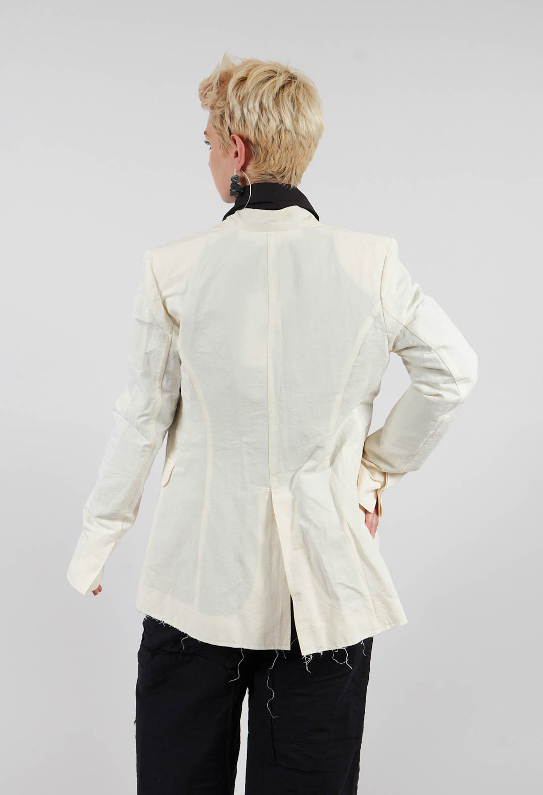 Tailored Jacket in Milk