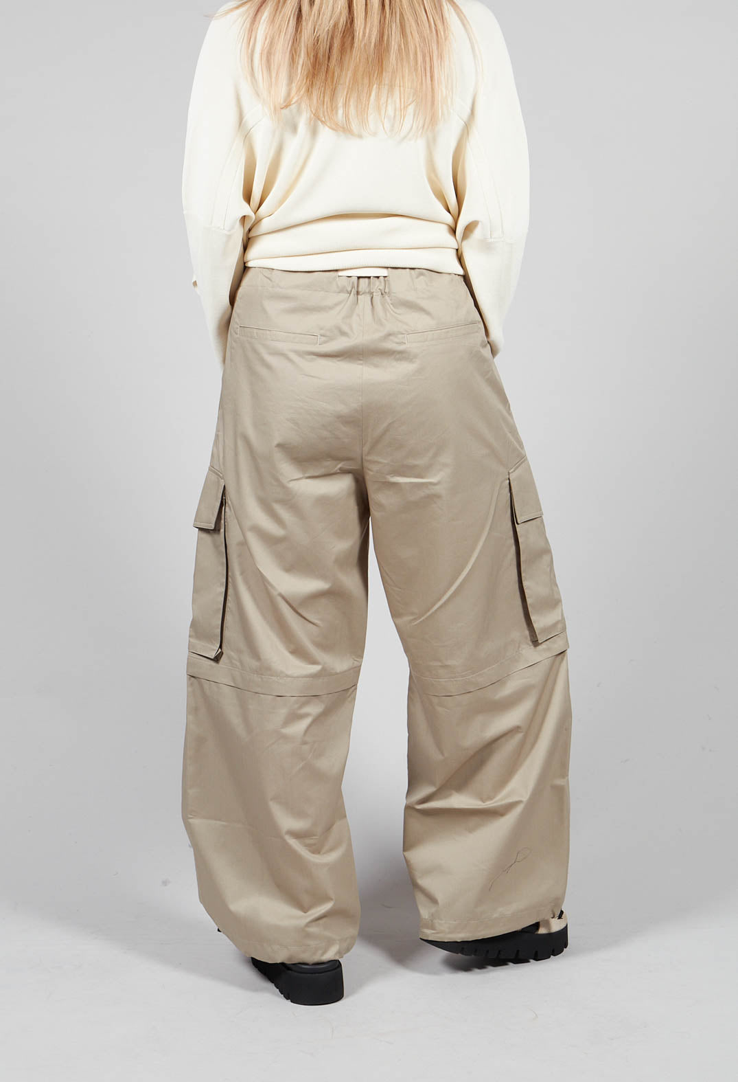 Cargo Trousers in Sand