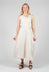 Flared Poplin Dress in Dune