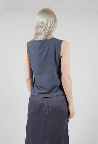 Salmaalf Shirt in Grey Blue
