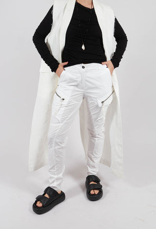 Utility Trousers in White